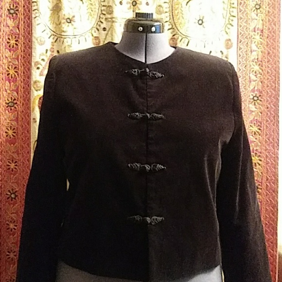 Potomac Collection Velvet 4 Button Cotton Blazer - Picture 3 of 8